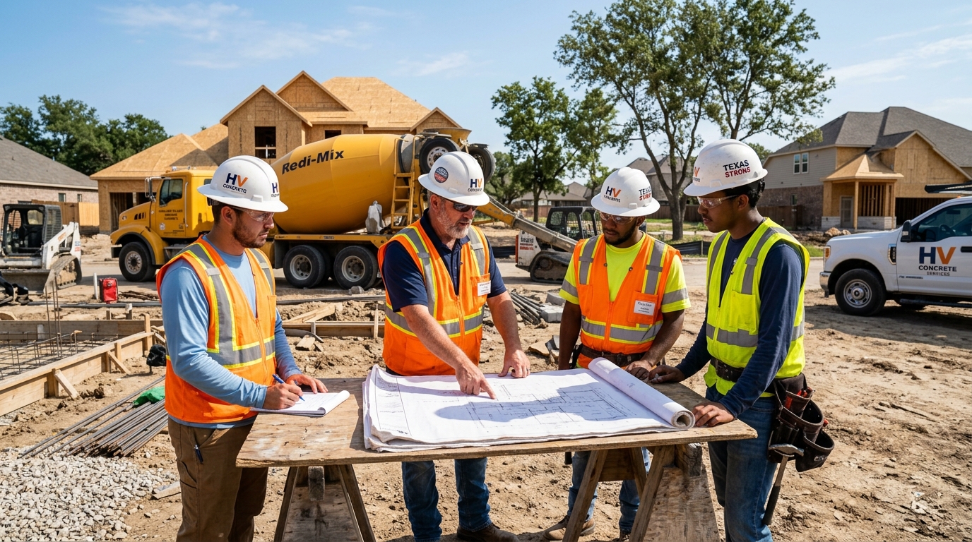 Highland Village Concrete professional team