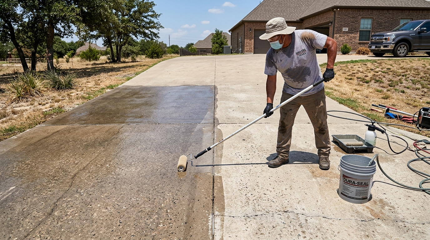 Concrete Sealing: Why It's Essential in North Texas